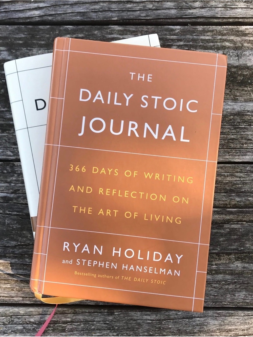 The Daily Stoic Journal by Ryan Holiday and Stephen Hanselman Hardcover Journal
